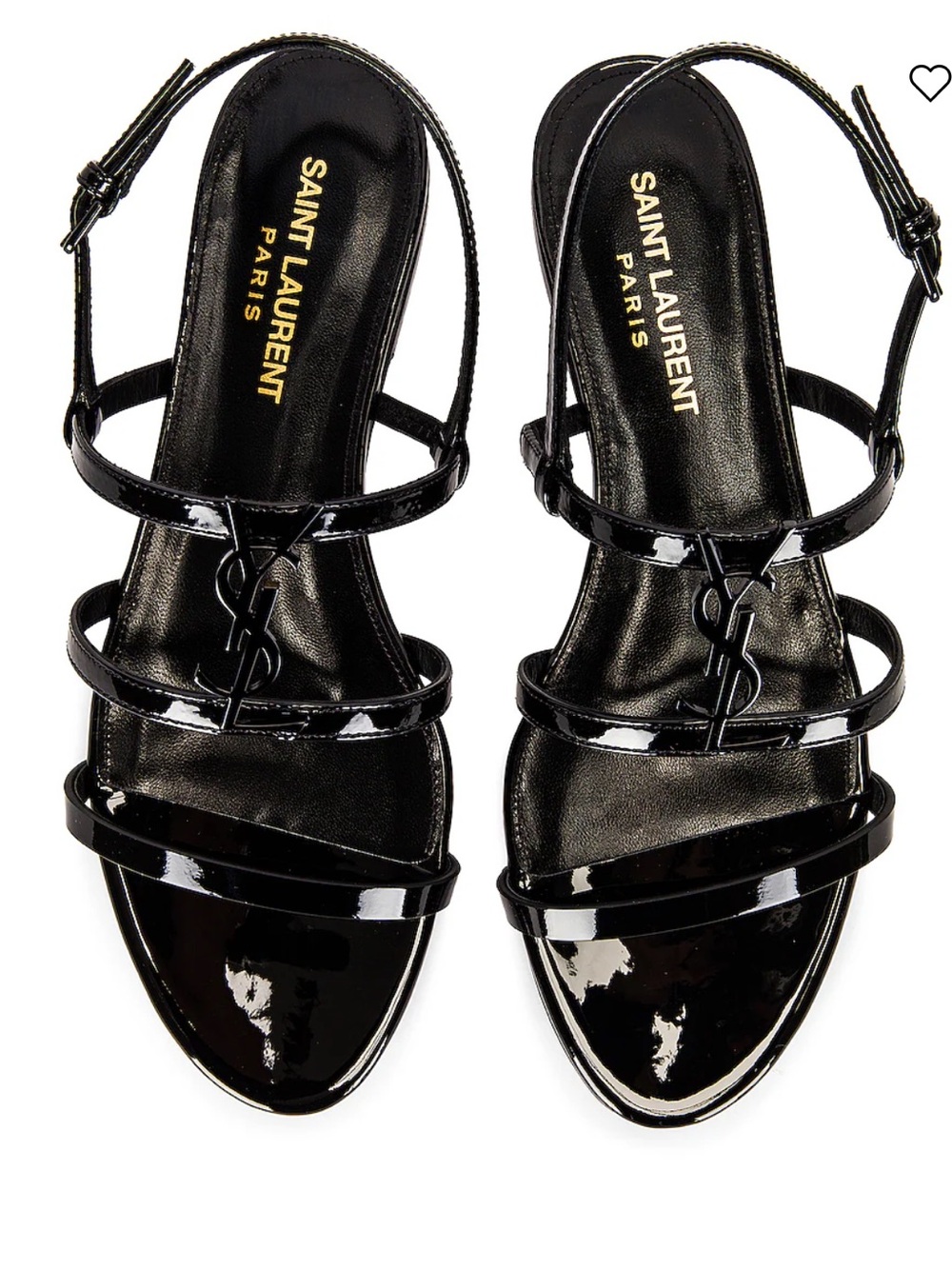 Saint Laurent Cassandra sandal 38 NIB
